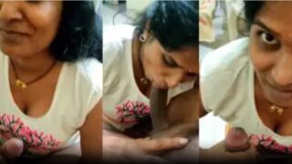 Madurai south indian housewife blowjob sex lover